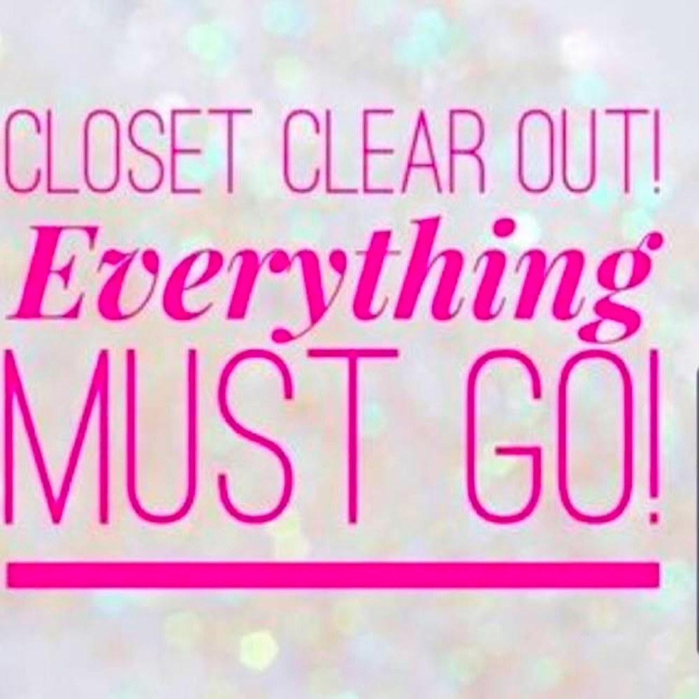 End of the year closet clear out!
